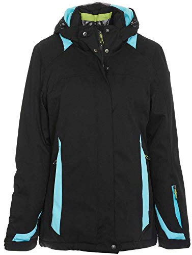 Killtec Shirley Skijacke Damen in Übergröße, schwarz, 52