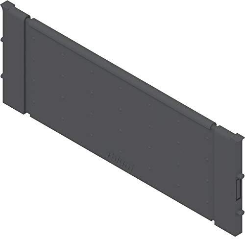 BLUM ORGA-LINE Querteiler, 176 x 64 mm, Grau, Seitliche Montage, Schubladenauszug, Schubladenlaufschiene