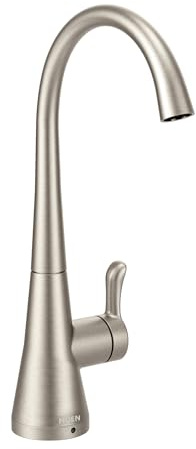 Moen Spot Resist Stainless Sip Transitional Cold Water Kitchen Beverage Faucet with Optional Filtration System, S5520SRS