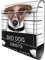banjado® Design Briefkasten mit Bad Dog Jack Russel 38,5x46,5x13cm & 2 Schlüssel - Briefkasten Stahl Silber mit Zeitungsfach pulverbeschichtet - Postkasten A4 Einwurf inkl. Montagematerial
