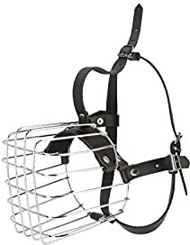 Dingo Mettal Maulkorb Nr9 Drahtmaulkorb befindet Sich kein Kunststoffgitter.für Hundetraining Handarbeit leicht Komfort verstellbare Lederriemen Podhale-Schäferhund 14012