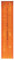 Graphoplex Schablone ISO-Buchstaben, 5 mm, orange, transparent