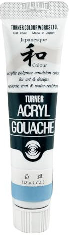 20ml Turner Acrylic Gouache Japanesque Sky Blue 357