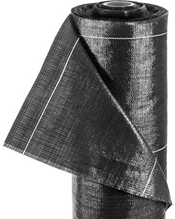 6m² Bändchengewebe in 0,6m x 10m Unterbodengewebe Geotextil Bändchenfolie Unkrautfolie Unkrautschutzfolie