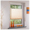 Liedeco® Plissee verspannt mit Klemmträger / 80 x 130 cm beige (Breite x Höhe) / lichtdurchlässig Blickdicht und stufenlos verstellbar/leichte Innen-Montage ohne Bohren / 123 montiert