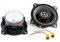 Sound-way Kit Installazione Altoparlanti 2 Vie Casse Autoradio 10 cm 100 Watts compatibile con Fiat 500 Cinquecento / 600 Seicento/Fiat punto 2 serie posteriori