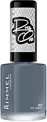 Rimmel 60 Seconds Super Shine Rita Ora - Vernis à Ongles My Grey 8 ml