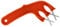 Edgemaker Knife Sharpener Pro 331- Perfect for Sharpening and Honing Any Blade: Straight, Wavy, and Serrated - Leaves a Smooth, Hard Blade - Durable, Portable, Secure, Easy to Use - Orange