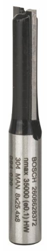 Bosch Professional Nutfräser Standard for Wood (für Holz, Ø 8 mm, Arbeitslänge 25,4 mm, Zubehör Handfräse), 2608628372, Ø 8mm