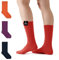 von Jungfeld - 1 Paar Herren Socken aus Bio-Baumwolle - Strumpf Herrensocken Gr. 42-44 rot