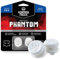 KontrolFreek FPS Freek Phantom für PlayStation 4 (PS4) und PlayStation 5 (PS5) | Performance Thumbsticks | 2 x Hoch Konkav | Weiß