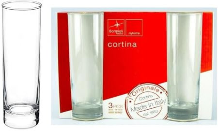 Bormioli Rocco 190200Q04021990 Cortina Bibita 31, da 27.5 cl (9 1/2 oz), 3 Unità
