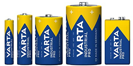 Varta Batterie Industrial Pro Batterie E-Block 6LR61, 9Volt
