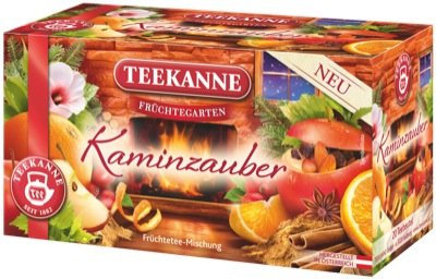 Teekanne Früchtegarten 20er, Kaminzauber
