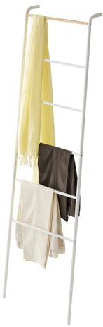 Yamazaki Ladder Hanger, Alloy Steel, White, One Size