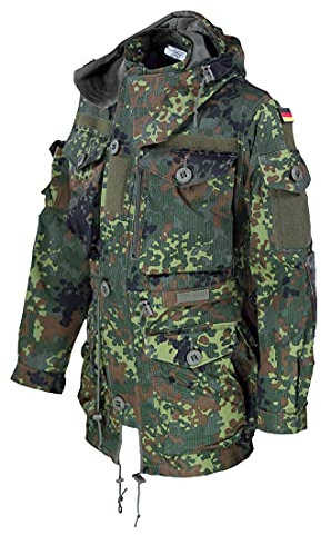 Köhler Einsatzkampfjacke Ripstop Flecktarn, XL, Flecktarn