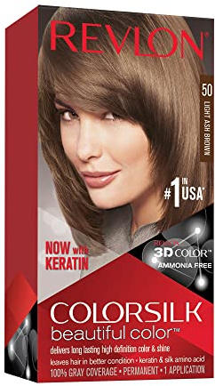 Colorsilk By Revlon, Haarfarbe: Light Ash Brown 1ea