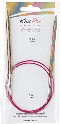 KnitPro Symfonie Rundstricknadeln 32 (80cm) | 5,5mm