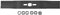 Arnold 1011-U1-0450 - Lame universali per tosaerba, lunghezza 45 cm