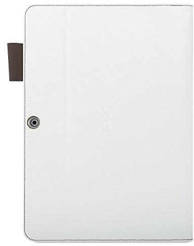 Acer NP.BAG1A.195 10.1 Folio Color blanco funda para tablet - fundas para tablets (25,6 cm (10.1), Folio, Color blanco, Poliéster, Acer, Iconia B3-A10)