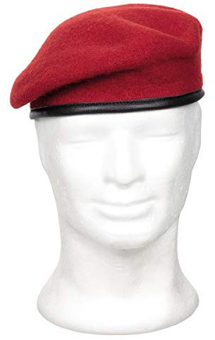 MFH 10104I Bundeswehr Commando Barett (Korallrot/58)