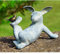 SPI Home 33674 - Verspielte Hase, Bronze Gartenskulptur