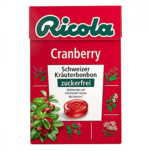 ricola Cranberry Caramelos, 50 g