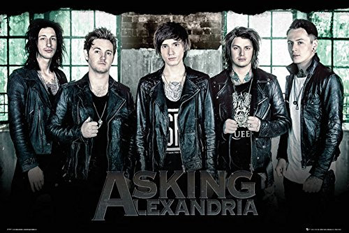 empireposter Asking Alexandria - Window Metalcore Musik Band Poster Plakat Druck - Grösse 91,5x61 cm