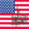 1 PACKUNG MIT 50 SERVIETTEN 3lg.1/4 Falz 33x33cm USA Amerika Deko Tischdeko