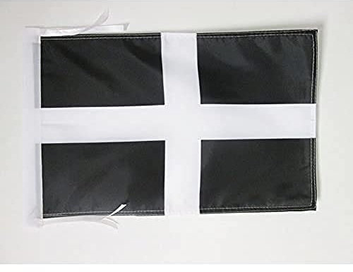 AZ FLAG - Flagge Grafschaft Cornwall - 45x30 cm Mit Kordel - Cornwall Fahne 30 x 45 Cm - Flaggen