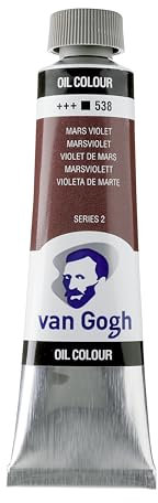 Van Gogh Peinture couleurs à l'huile, Tube 40ml, Violet de Mars 538