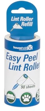 Household Essentials CedarFresh Superior Lint Roller Refill, White, 90 Sheets