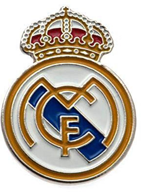 Insignia oficial del REAL MADRID pin forma cresta