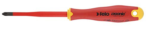 Felo Schraubendreher VDE, E-Slim ERGONIC PH 2