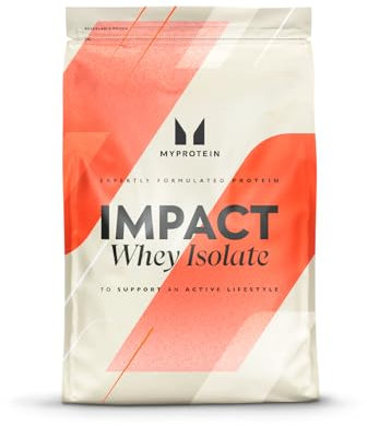 Myprotein Impact Whey Isolate Unflavoured Proteins Supplement, 1 kg