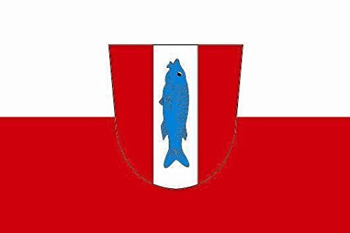U24 Aufkleber Kaiserslautern Flagge Fahne 12 x 8 cm Autoaufkleber Sticker
