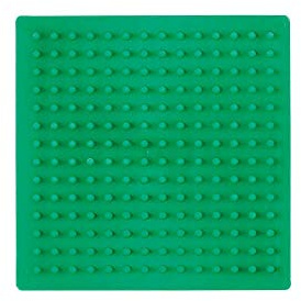 Hama - Midi Plaque Petit Carrée Vert, 220-42