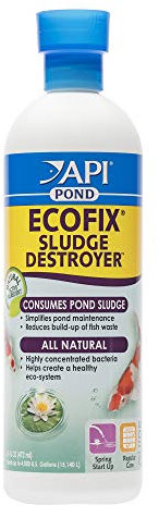 API Ecofix Destructeur de Boue/clarificateur d'eau sans Danger pour Les Animaux domestiques 473 ML