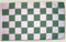 Flagge Karo Grün-Weiß - 90 x 150 cm [Misc.]