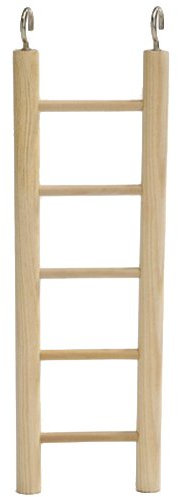 Beeztees 5005 Holzleiter für Vögel, 5 Sprossen, 24 cm
