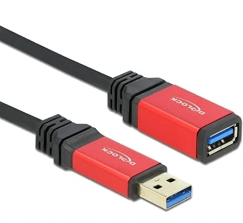 DeLOCK 5.0m USB 3.0 A câble USB 5 m USB 3.2 Gen 1 (3.1 Gen 1) USB A