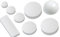 10x Magnete 54x19 mm 54x19 mm Haftmagnete Magnete für Magnettafel, Boards, Magnet Rechteck in Weiß, 54x19 mm