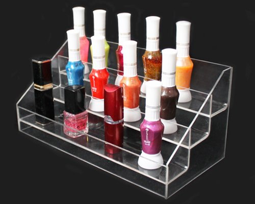 Yudu Acryl Warentreppe Lipstick-Ständer Warenständer Verkaufsständer