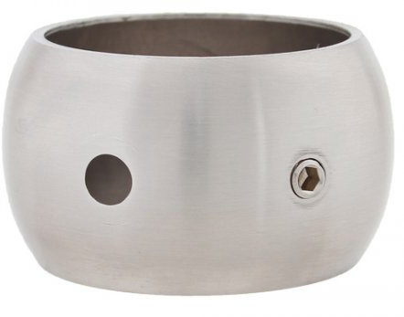 Edelstahl Kugelring für z.B. Handläufe für Rohr 42,4 mm - V2A