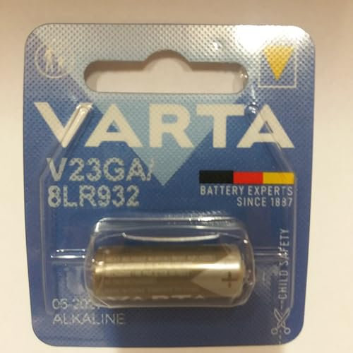 Varta 4223 Lot de 3 piles alcalines pour photo Varta, Varta – V 23 GA, LR 23, LRV 08,