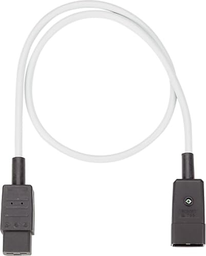 Bachmann Verlängerungskabel C20/C19, PVC, 3G, 1,5 mm, 2 m, grau