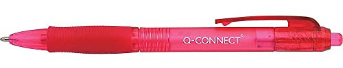 Q-Connect KF00269 Kugelschreiber, 0,7 mm, rot