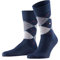 Burlington Herren Socken Preston M So weich und warm gemustert 1 Paar, Blau Marine 6125, 40-46