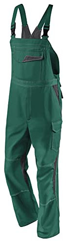KÜBLER Workwear | IMAGE DRESS Arbeitslatzhose | moosgrün/anthrazit | Größe 64