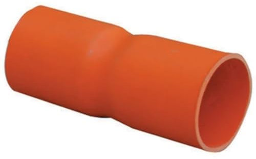 IT.RE Manicotto in PVC Rosso 100mm per Tubi di Scarico, Multicolore, Standard